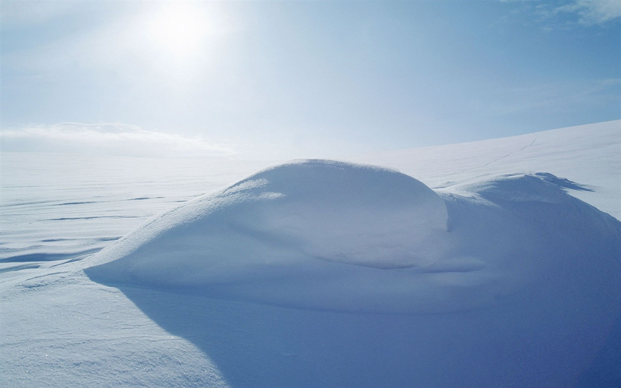  HDの壁紙クールな冬の雪景色 #13 - 1280x800