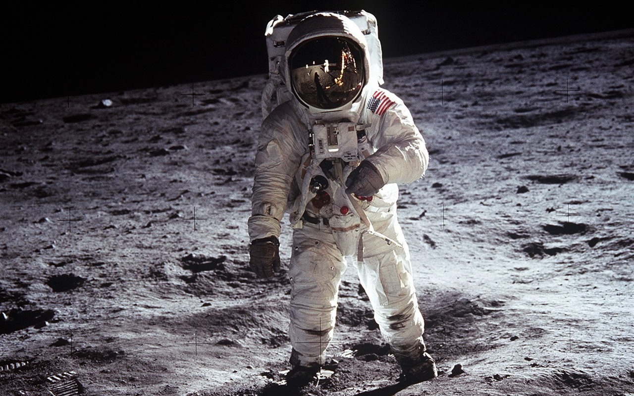 アポロ11号珍しい写真壁紙 #1 - 1280x800