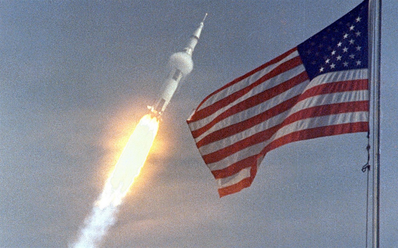 アポロ11号珍しい写真壁紙 #23 - 1280x800