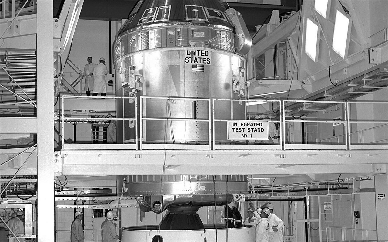 아폴로 11 호 드문 사진 월페이퍼 #38 - 1280x800