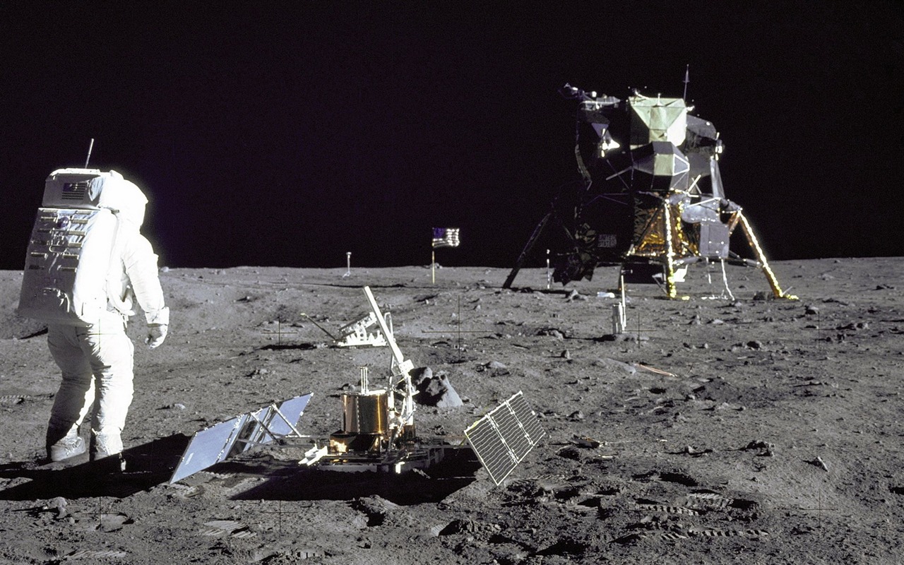 アポロ11号珍しい写真壁紙 #39 - 1280x800
