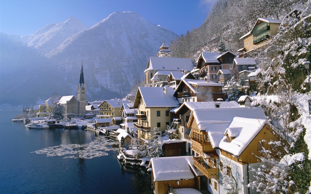 오스트리아 배경 화면의 아름다운 풍경 #1 - 1280x800