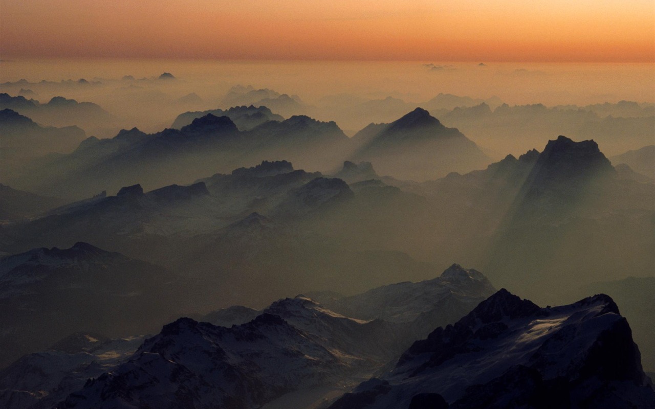 오스트리아 배경 화면의 아름다운 풍경 #2 - 1280x800