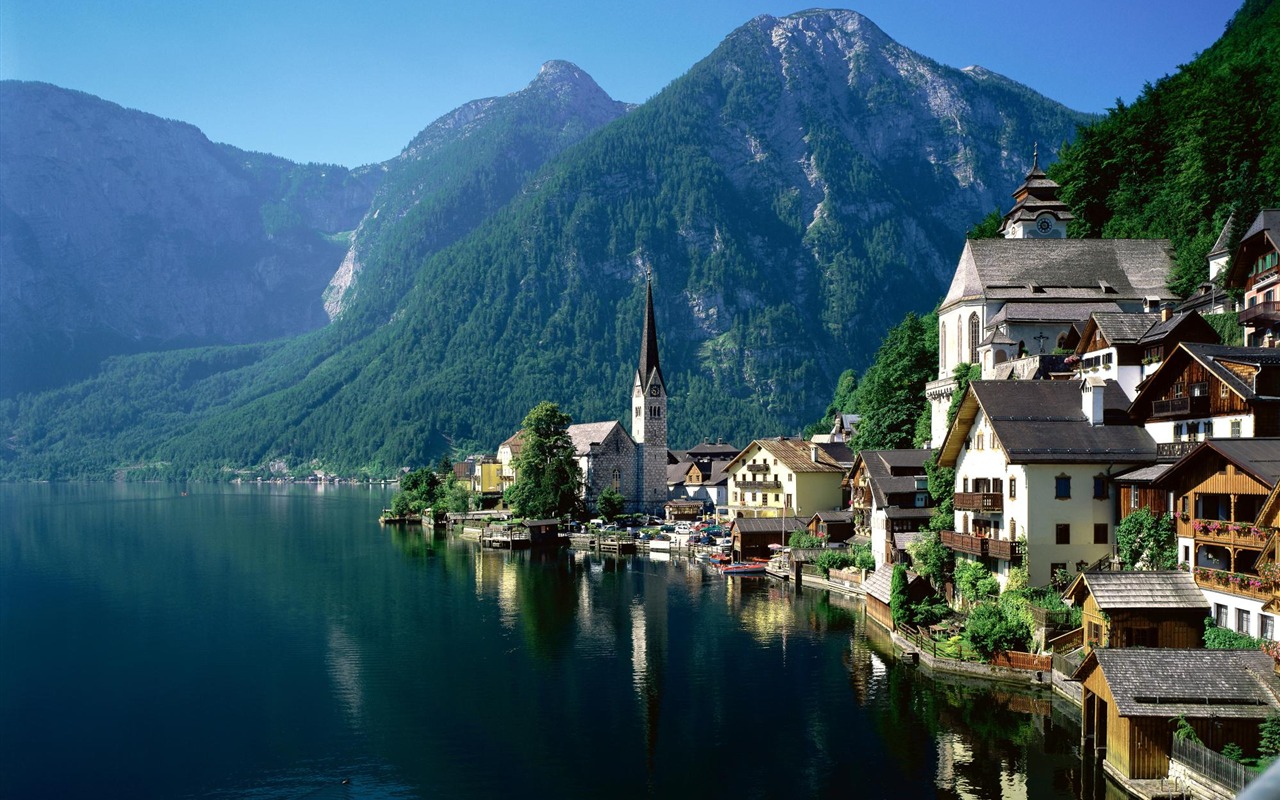 오스트리아 배경 화면의 아름다운 풍경 #3 - 1280x800