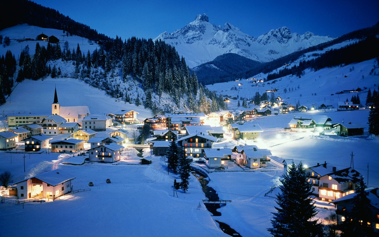 오스트리아 배경 화면의 아름다운 풍경 #12 - 1280x800