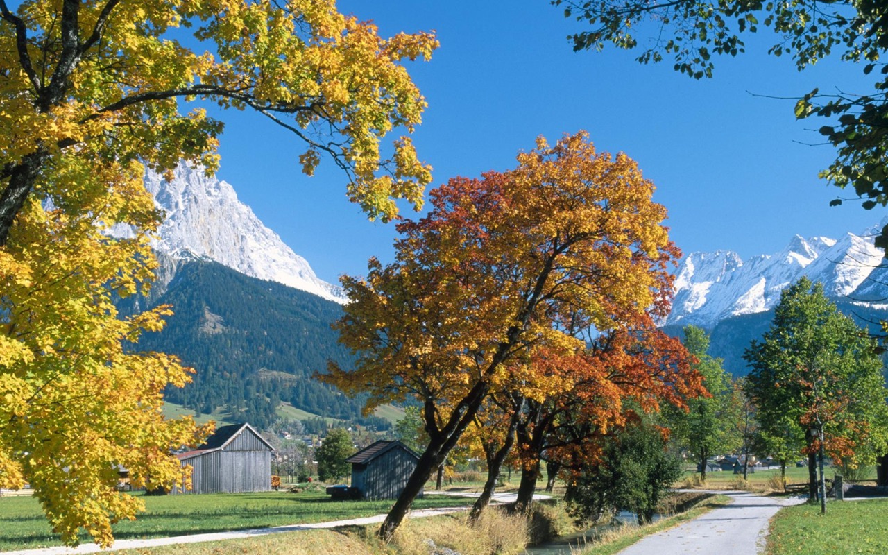 오스트리아 배경 화면의 아름다운 풍경 #13 - 1280x800