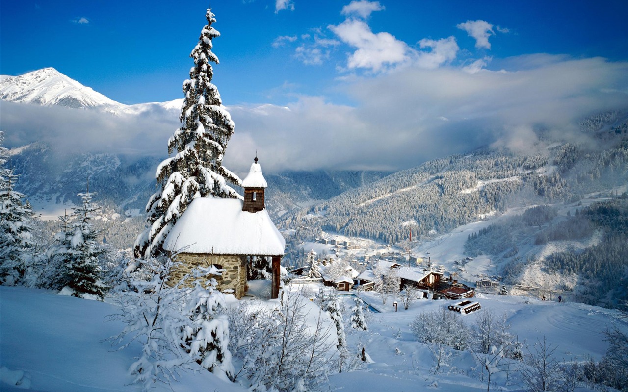 오스트리아 배경 화면의 아름다운 풍경 #14 - 1280x800