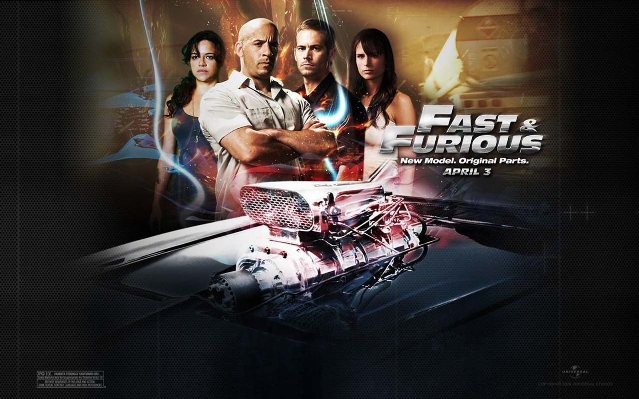 Fast and the Furious 4 Wallpaper #1 - 1280x800