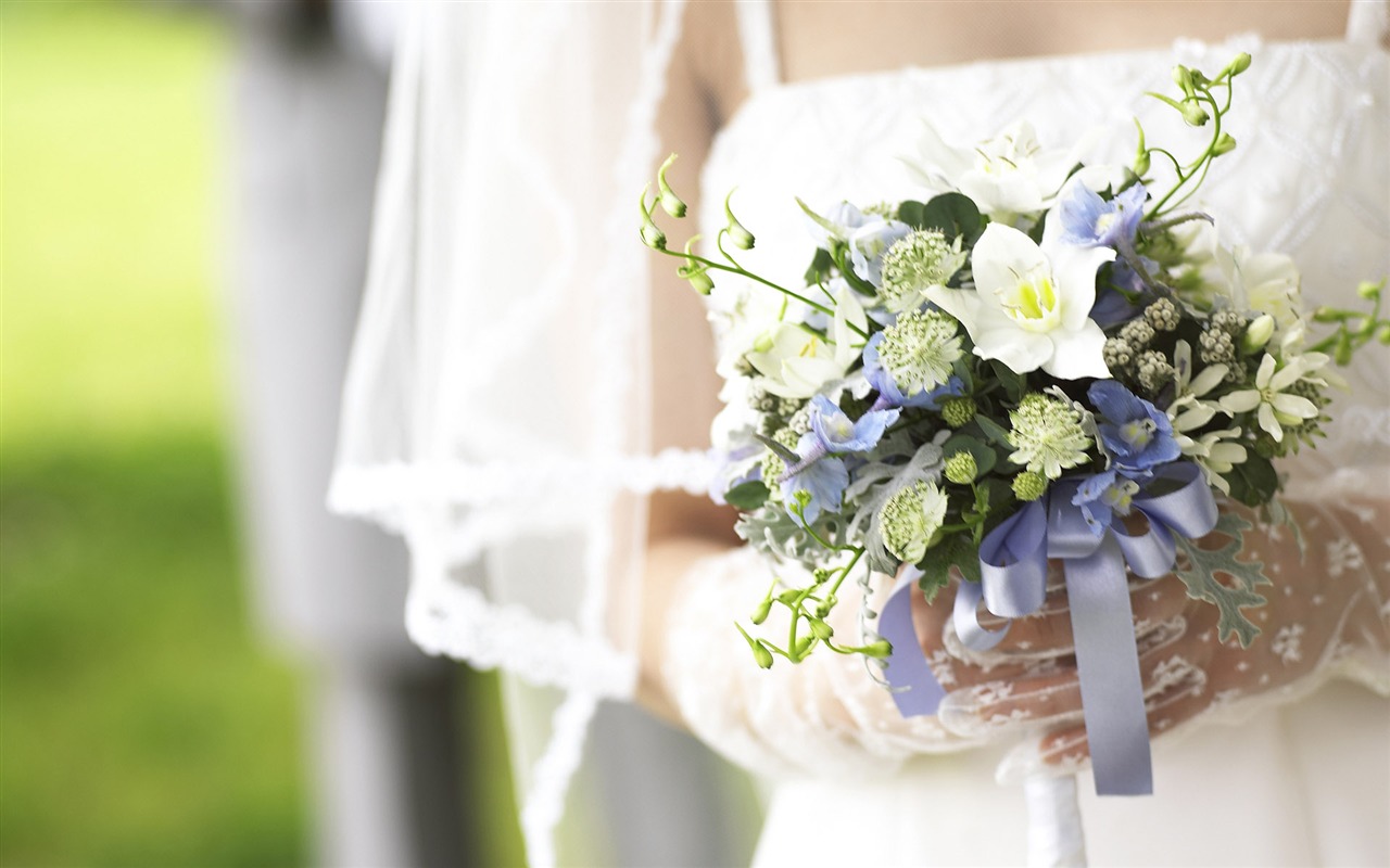 Свадебный цветок обручальное кольцо, обои (2) #4 - 1280x800