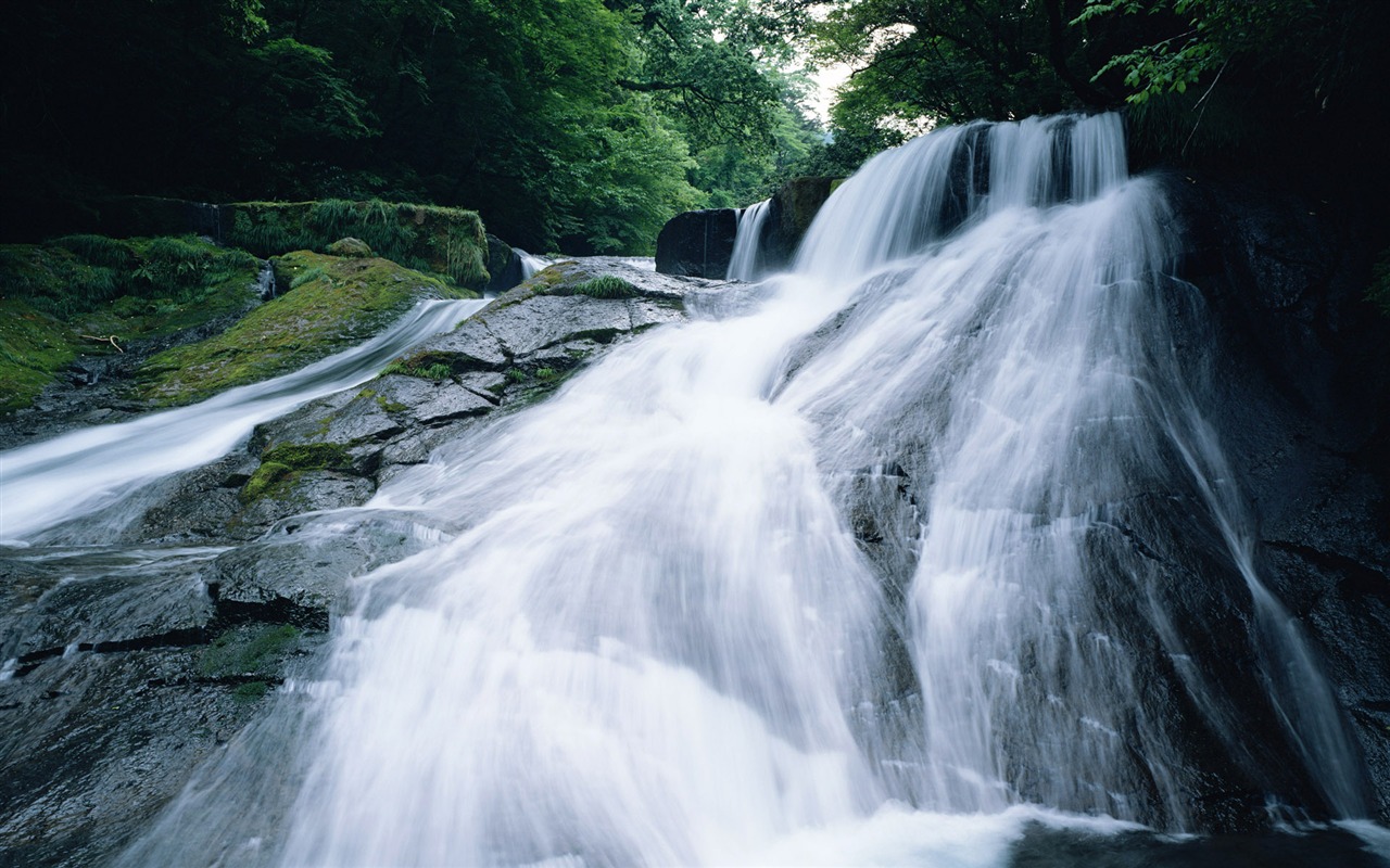 滝は、HD画像ストリーム #2 - 1280x800