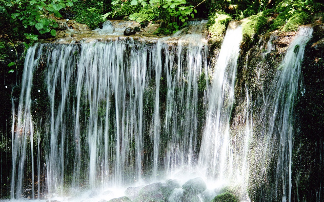 Waterfall streams HD Wallpapers #3 - 1280x800