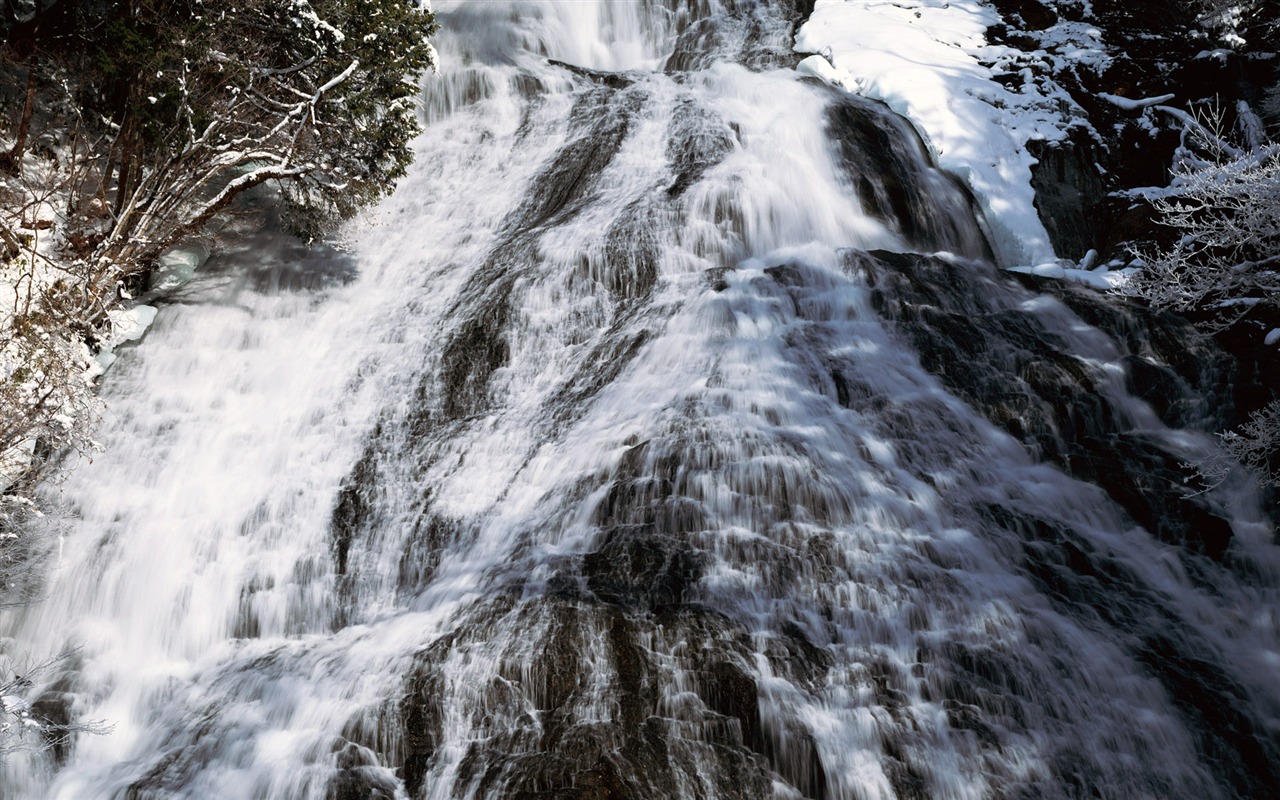滝は、HD画像ストリーム #4 - 1280x800