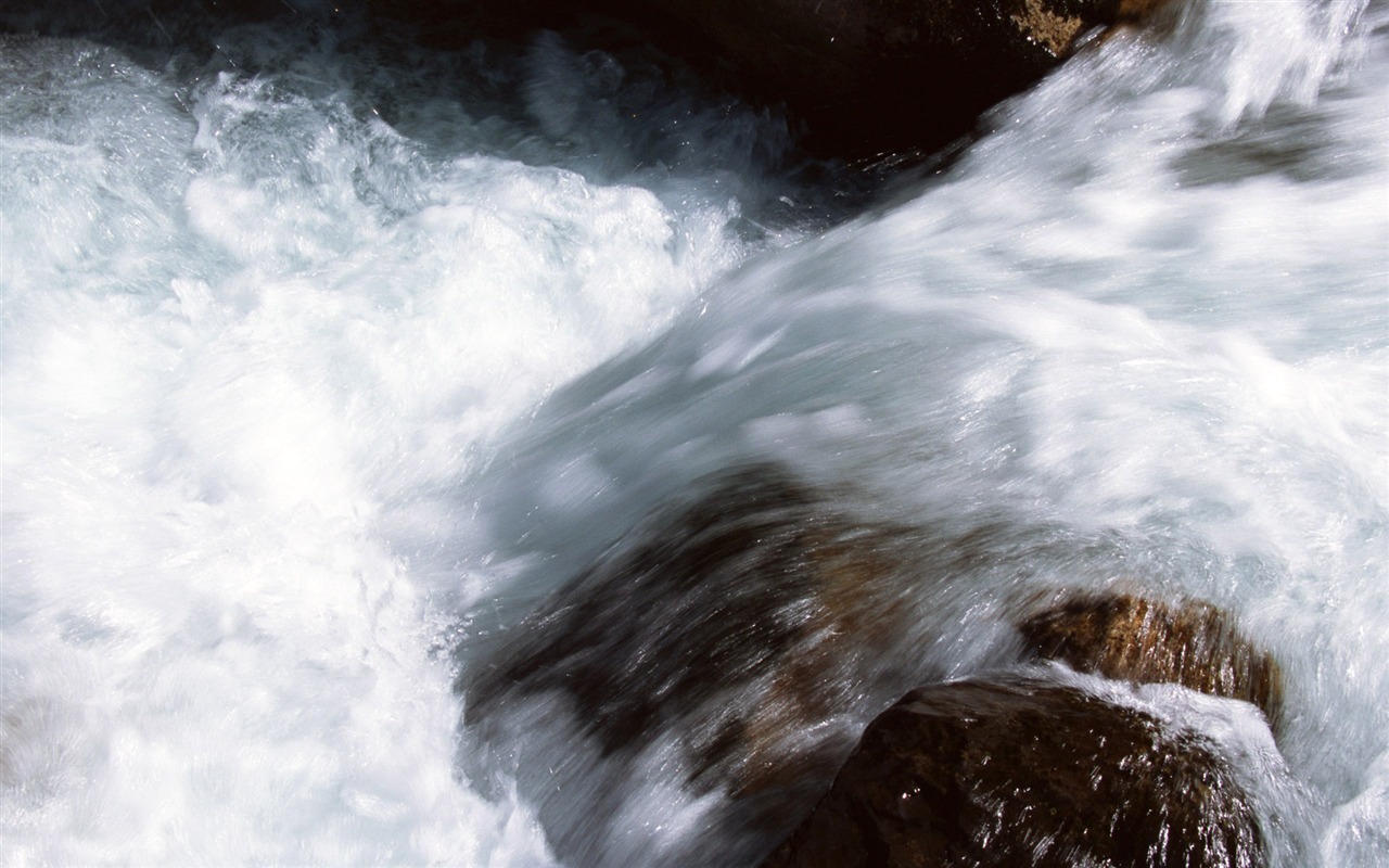 滝は、HD画像ストリーム #5 - 1280x800
