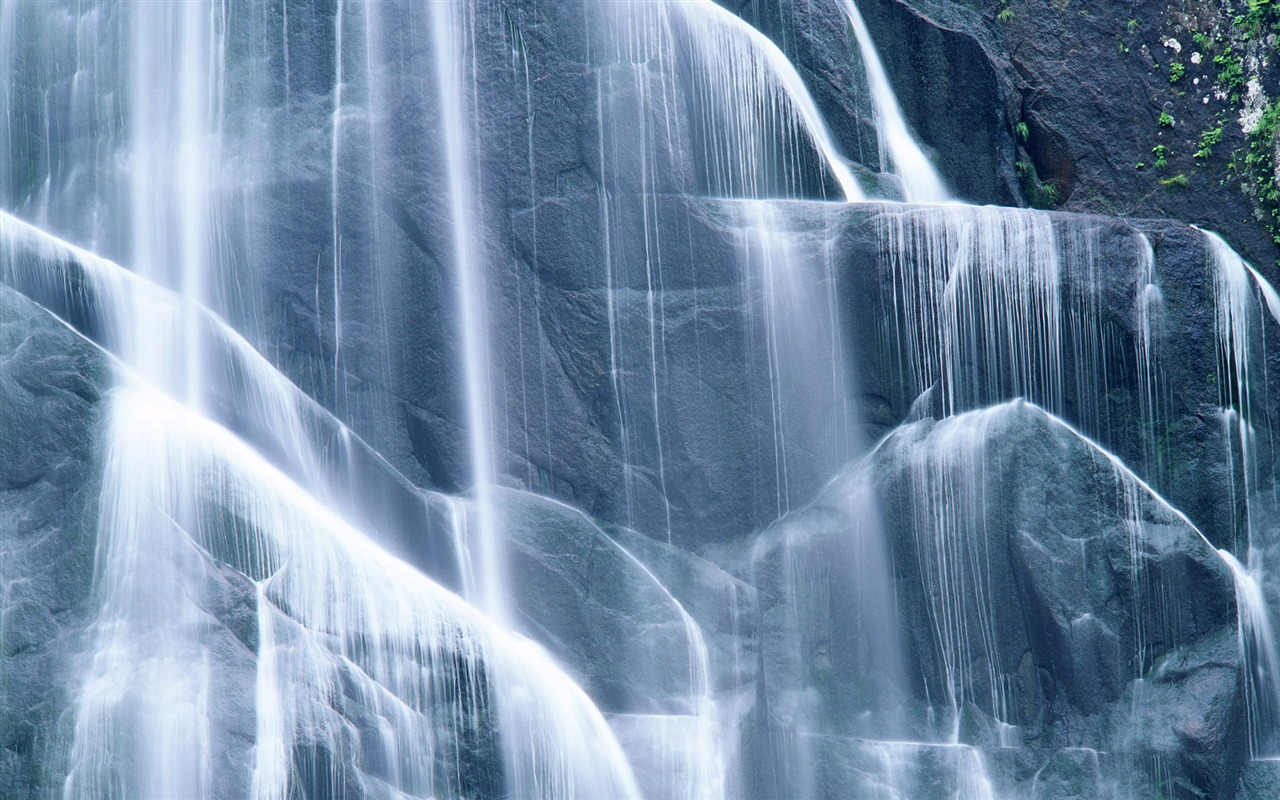 滝は、HD画像ストリーム #11 - 1280x800