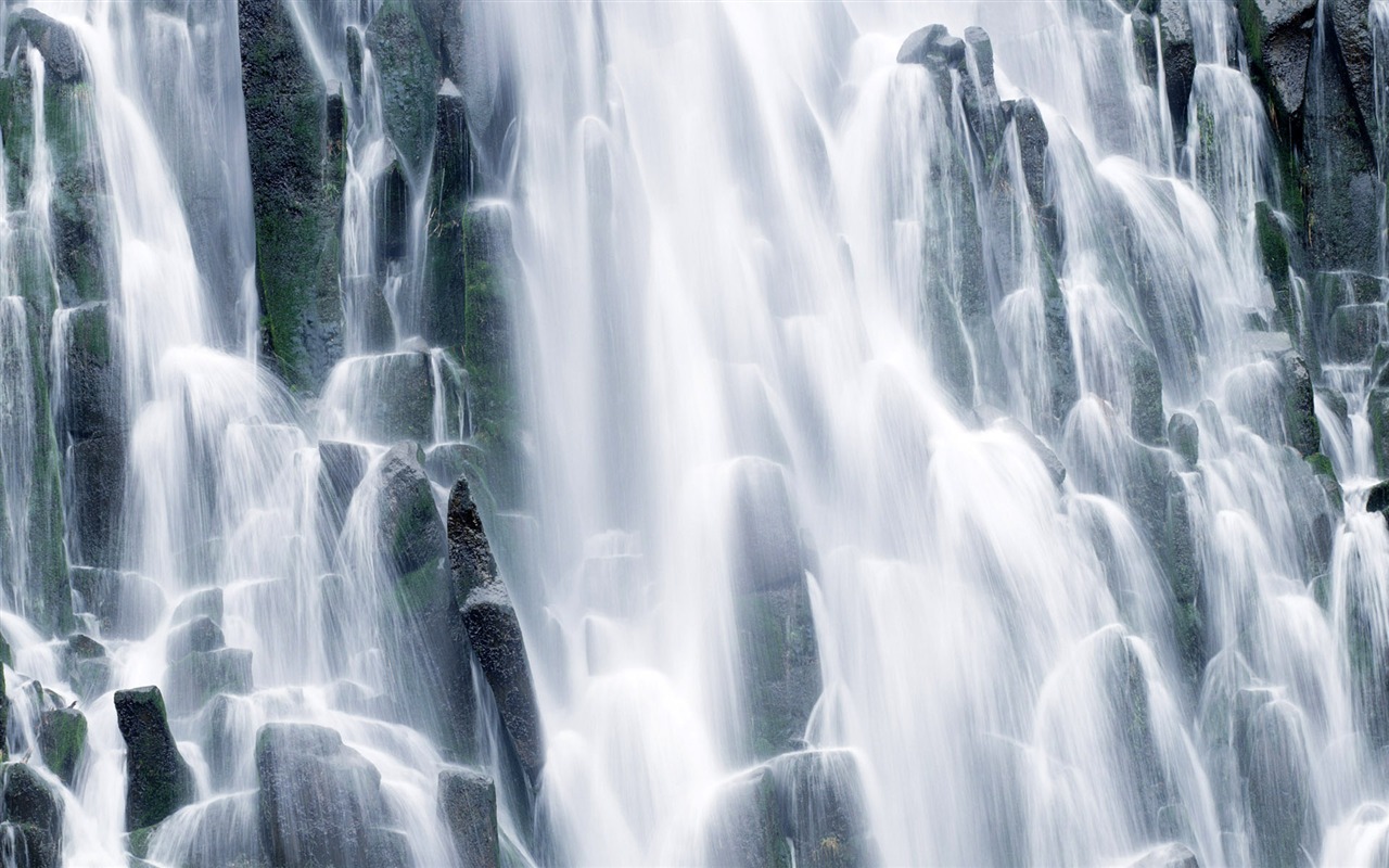 滝は、HD画像ストリーム #14 - 1280x800