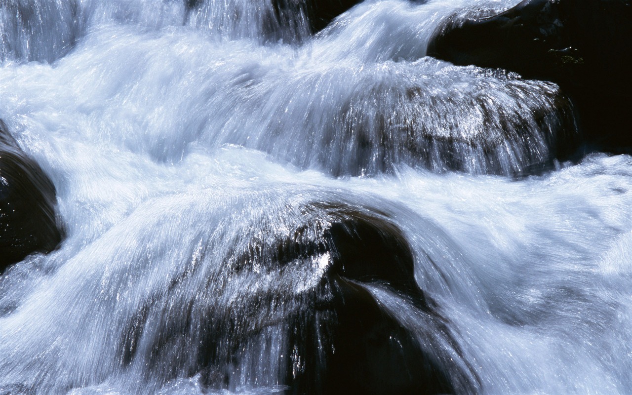 Waterfall flux HD Wallpapers #16 - 1280x800
