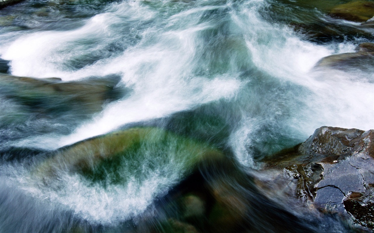 Waterfall flux HD Wallpapers #23 - 1280x800