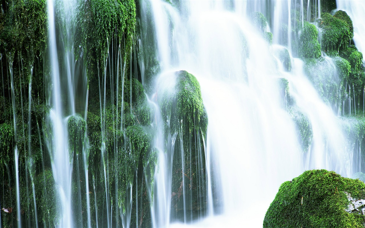 Waterfall flux HD Wallpapers #28 - 1280x800