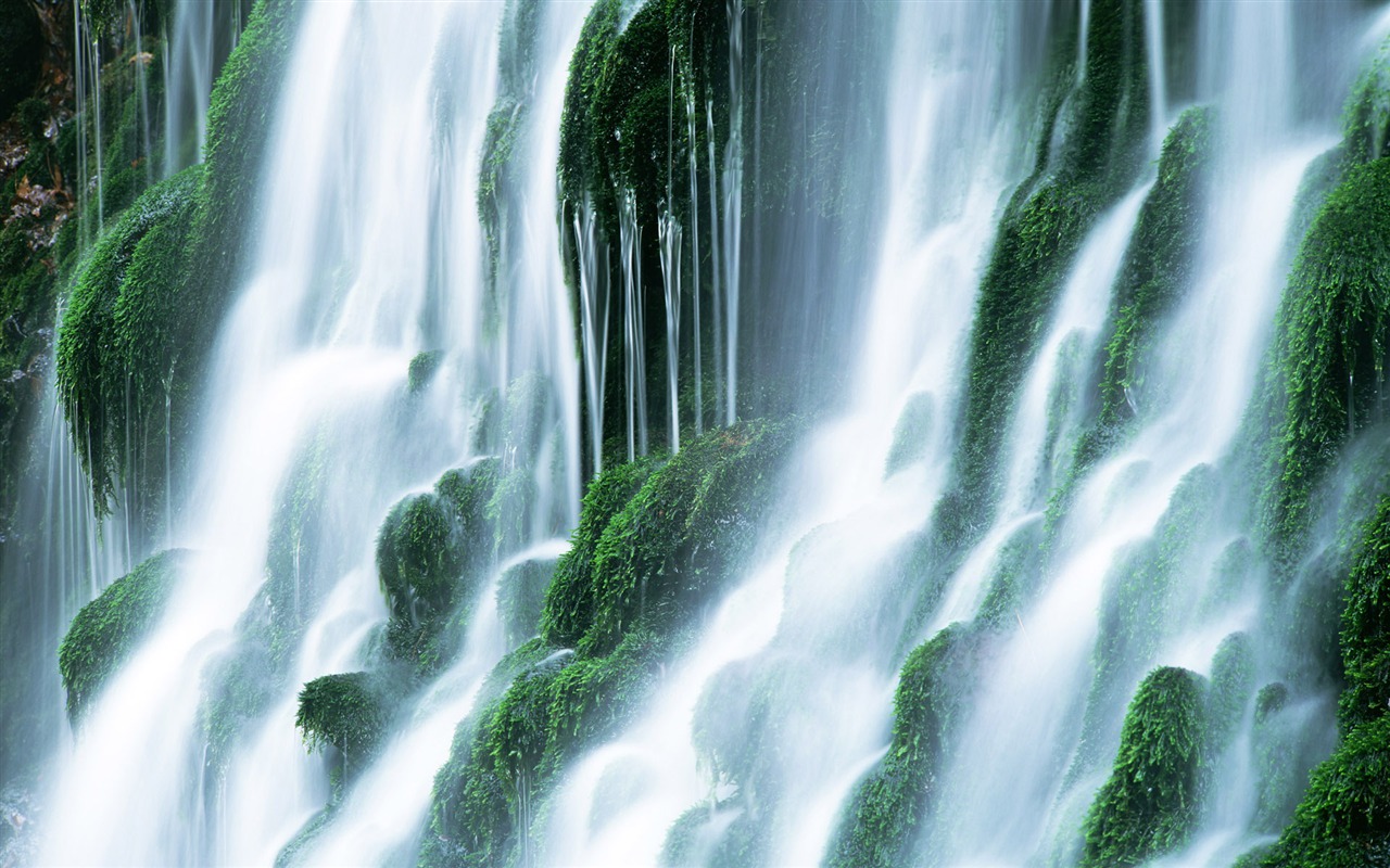 Waterfall flux HD Wallpapers #29 - 1280x800