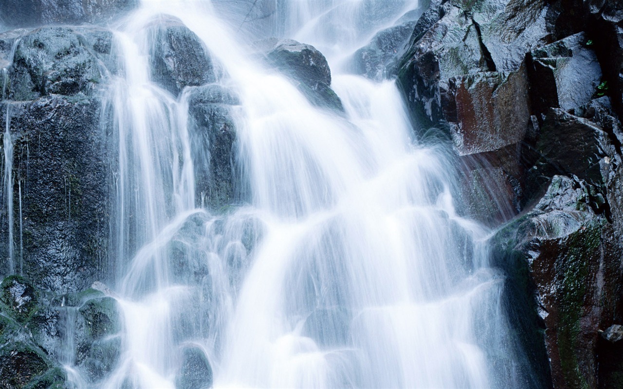 Waterfall flux HD Wallpapers #30 - 1280x800