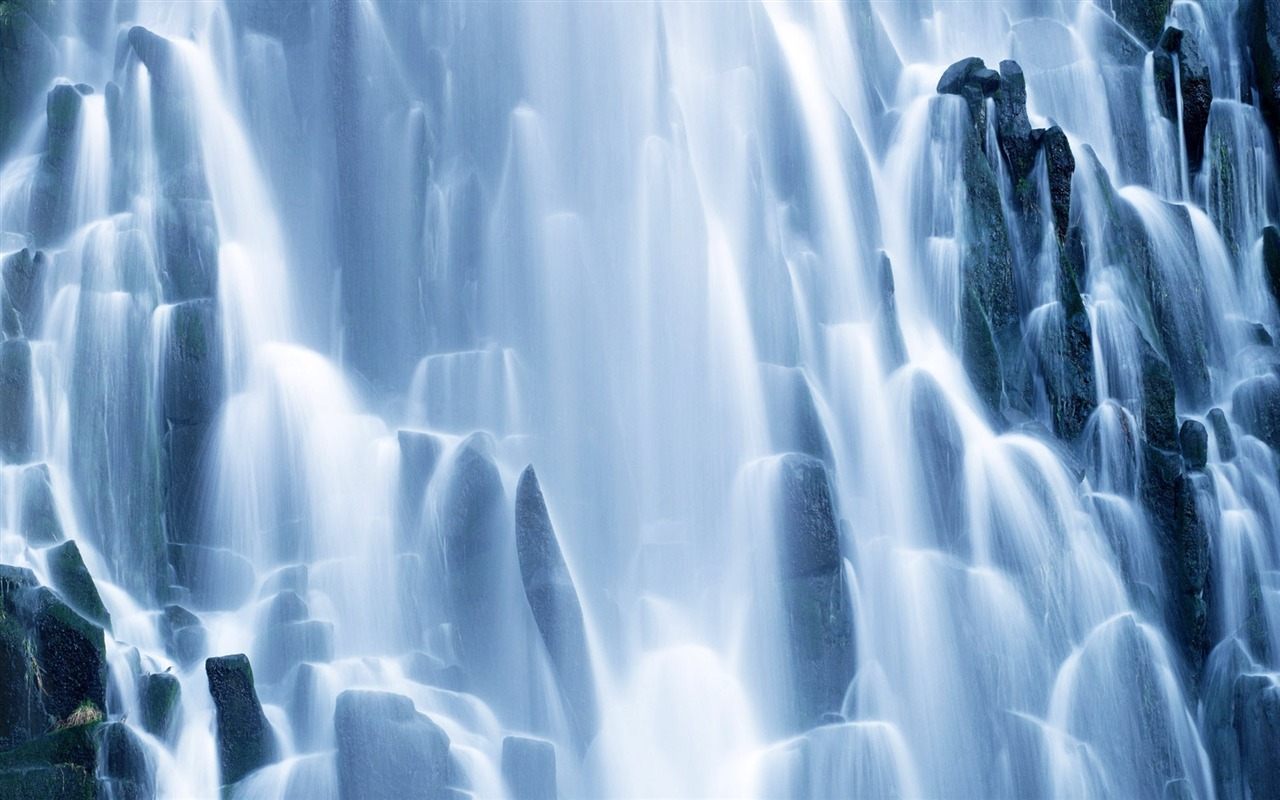 Waterfall flux HD Wallpapers #31 - 1280x800