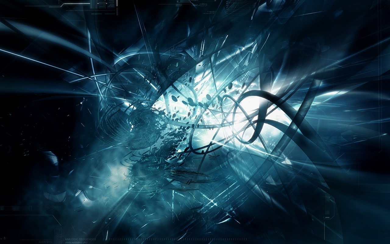 Abstract visual CG Wallpaper #20 - 1280x800