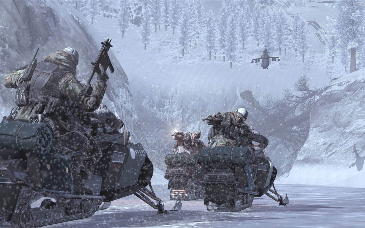 Call Of Duty 6: Modern Warfare 2 HD обои (2) #25 - 1280x800