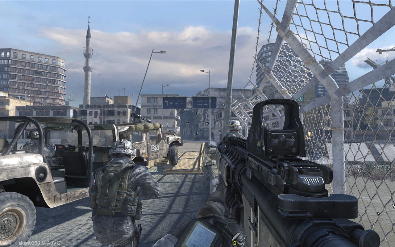 Call Of Duty 6: Modern Warfare 2 HD обои (2) #30 - 1280x800