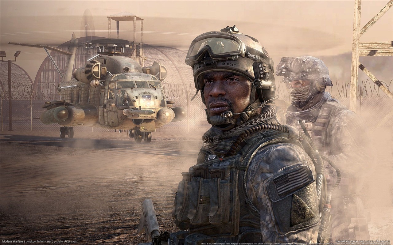 Call Of Duty 6: Modern Warfare 2 HD обои (2) #34 - 1280x800