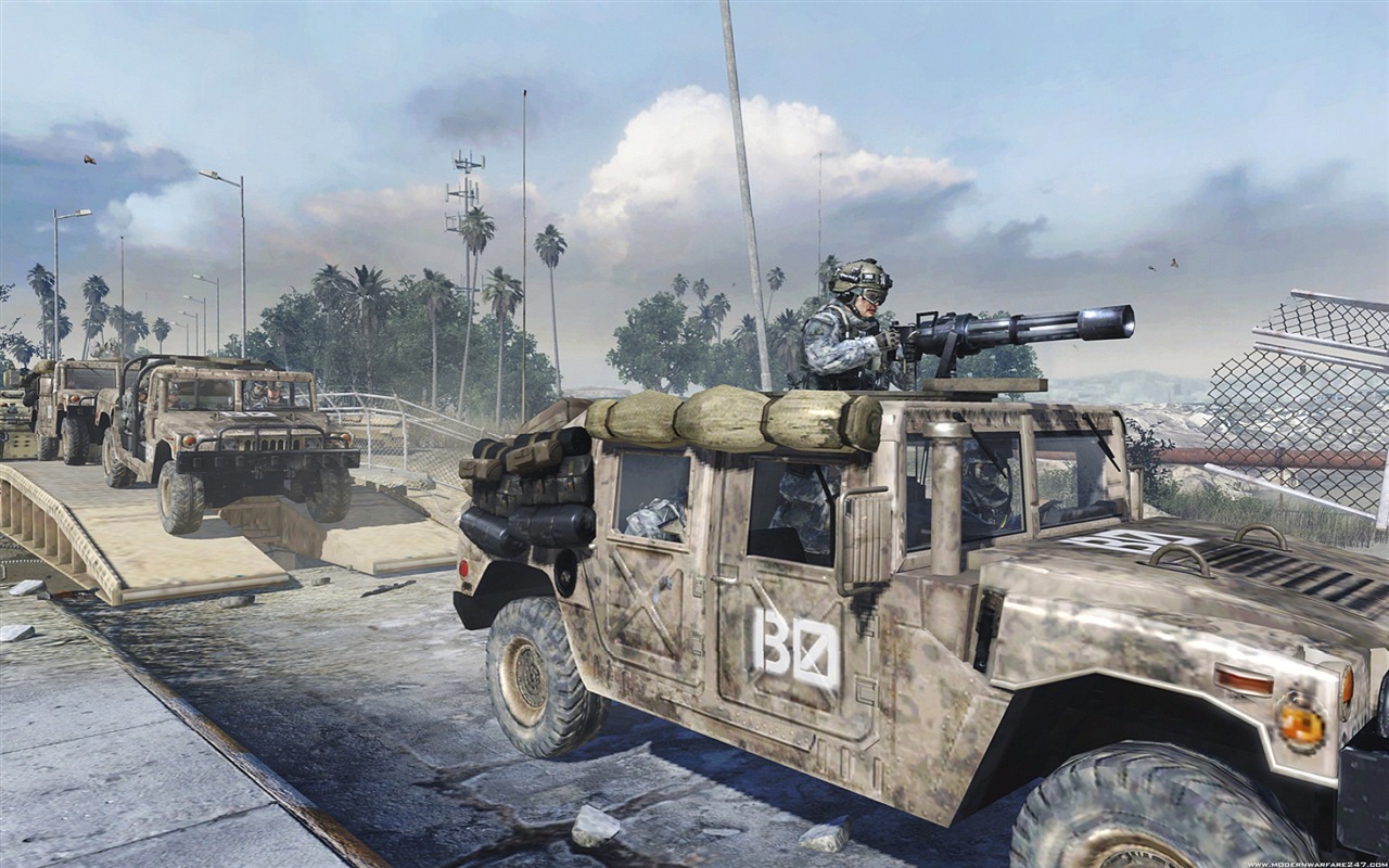 Call Of Duty 6: Modern Warfare 2 HD обои (2) #39 - 1280x800