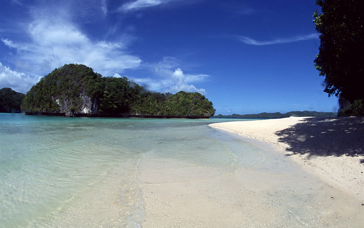 Beach alba Krajina wallpaper #21 - 1280x800