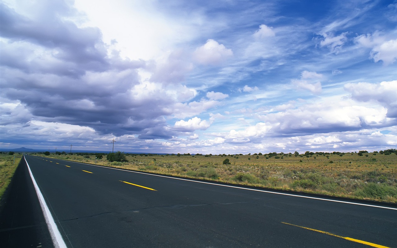 Road Photo Wallpaper #2 - 1280x800