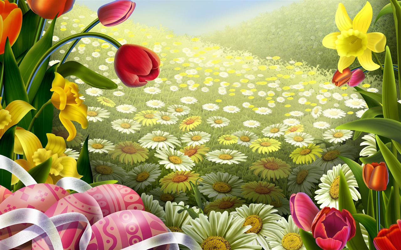 Easter wallpaper album (4) #5 - 1280x800