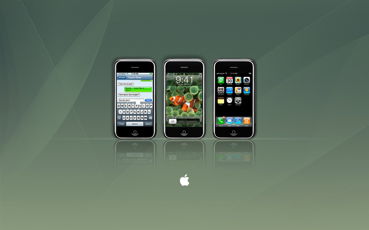 iPhone обои Альбом (2) #4 - 1280x800