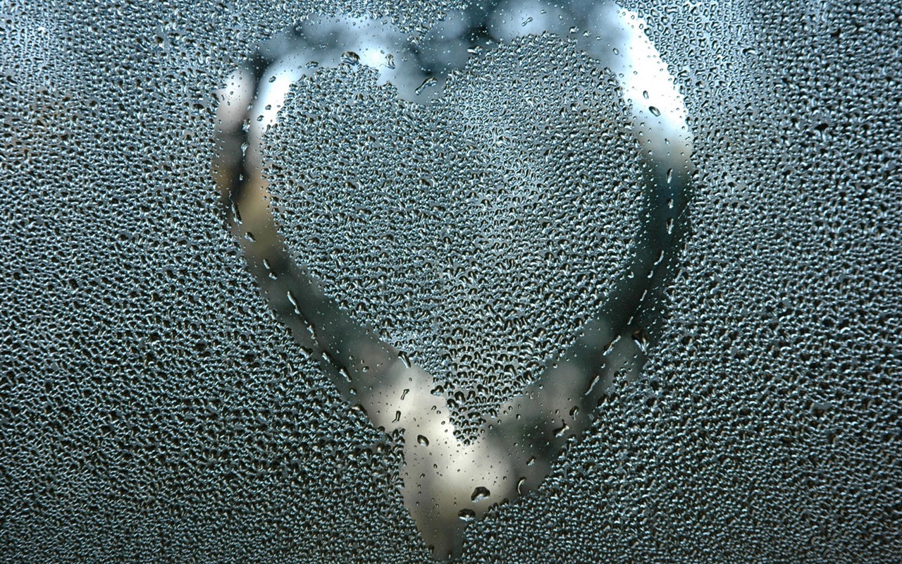 Love heart wallpaper album (3) #11 - 1280x800