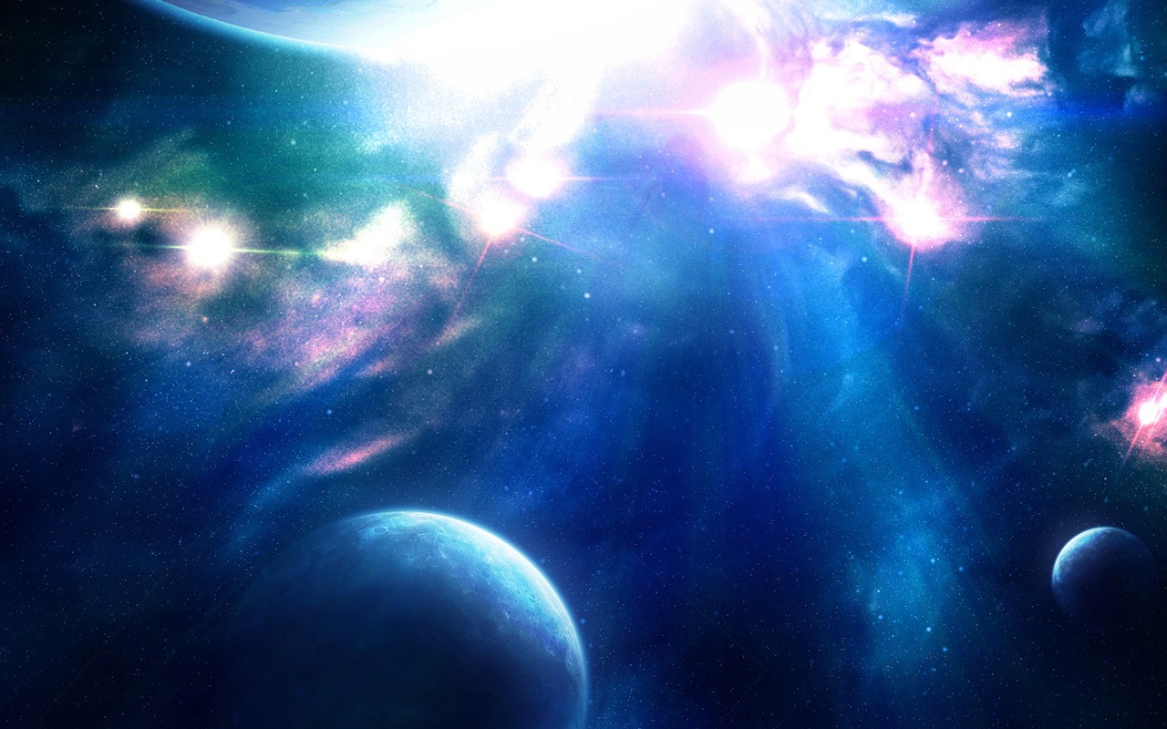 Unendlichen Universums, das schöne Star Wallpaper #14 - 1280x800