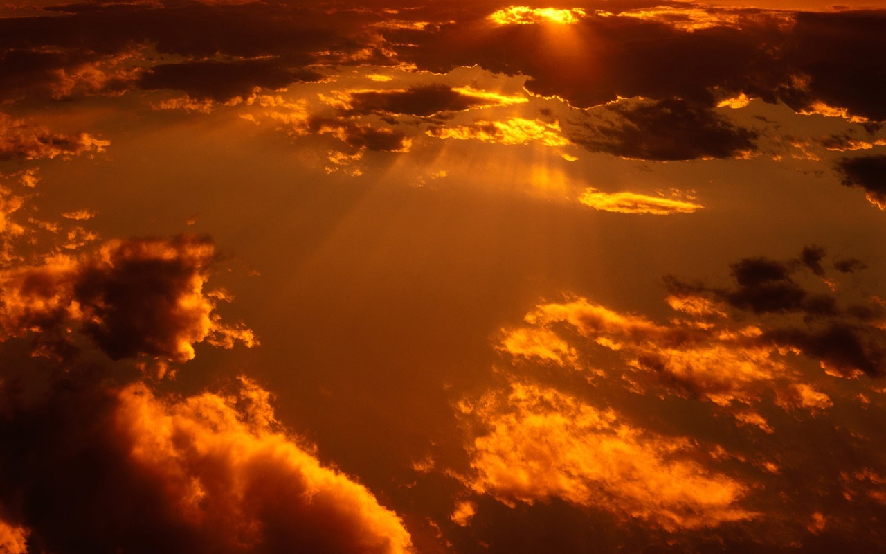 Wunderschöne Sonnenauf-und Sonnenuntergang Wallpaper #17 - 1280x800
