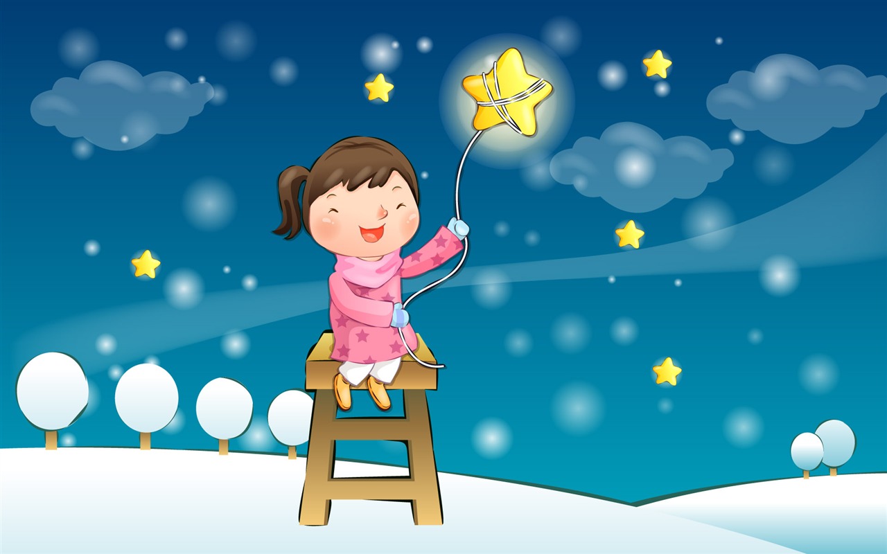 Vector Kinder's Happy Wallpaper (4) #3 - 1280x800