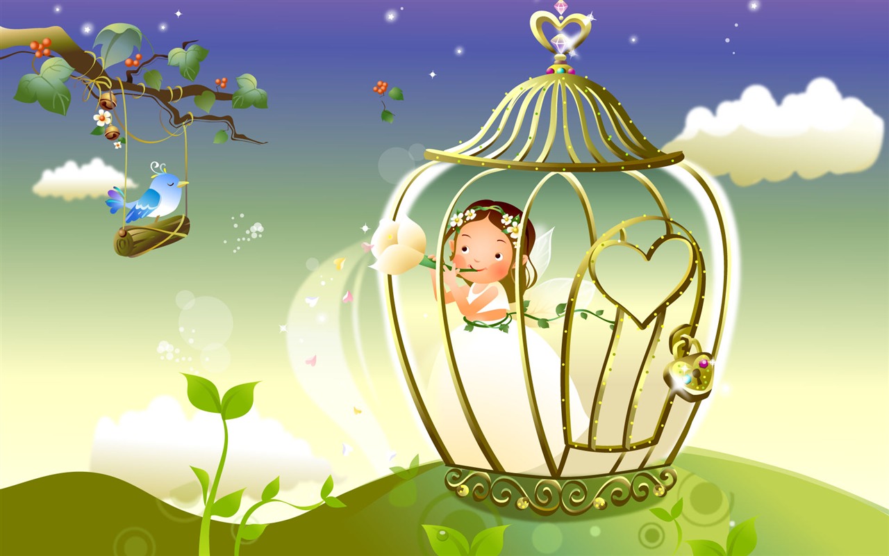 Fairy Tales Vector Wallpaper (1) #20 - 1280x800