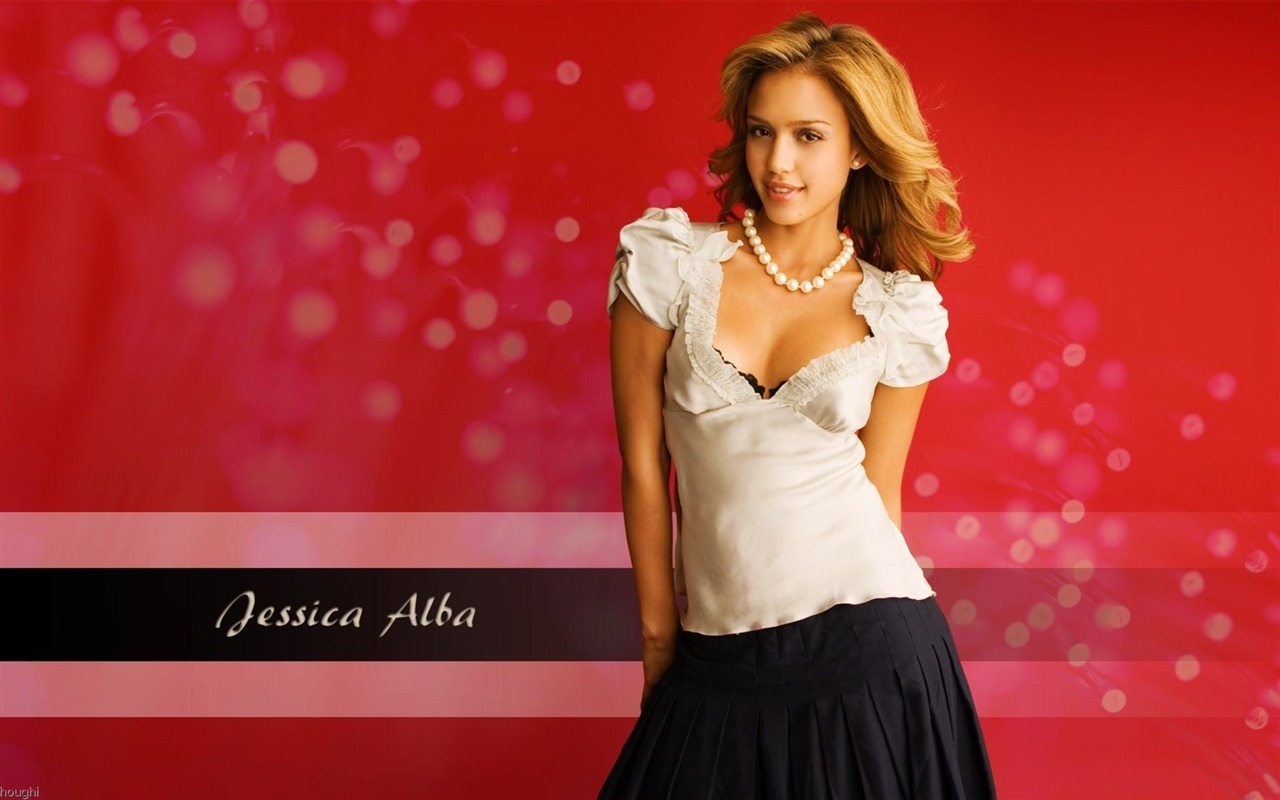 美女Jessica Alba 傑西卡·奧爾巴壁紙(八) #18 - 1280x800