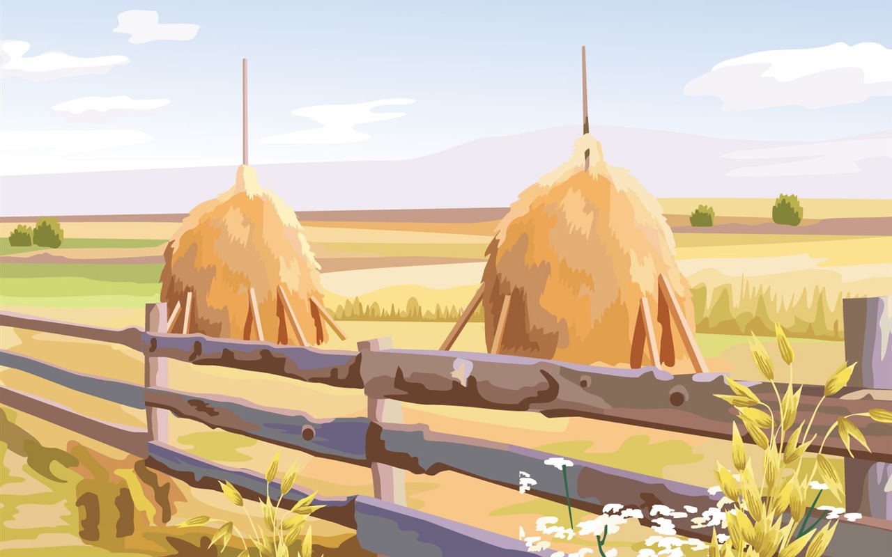 Векторный Scenery стола (4) #3 - 1280x800