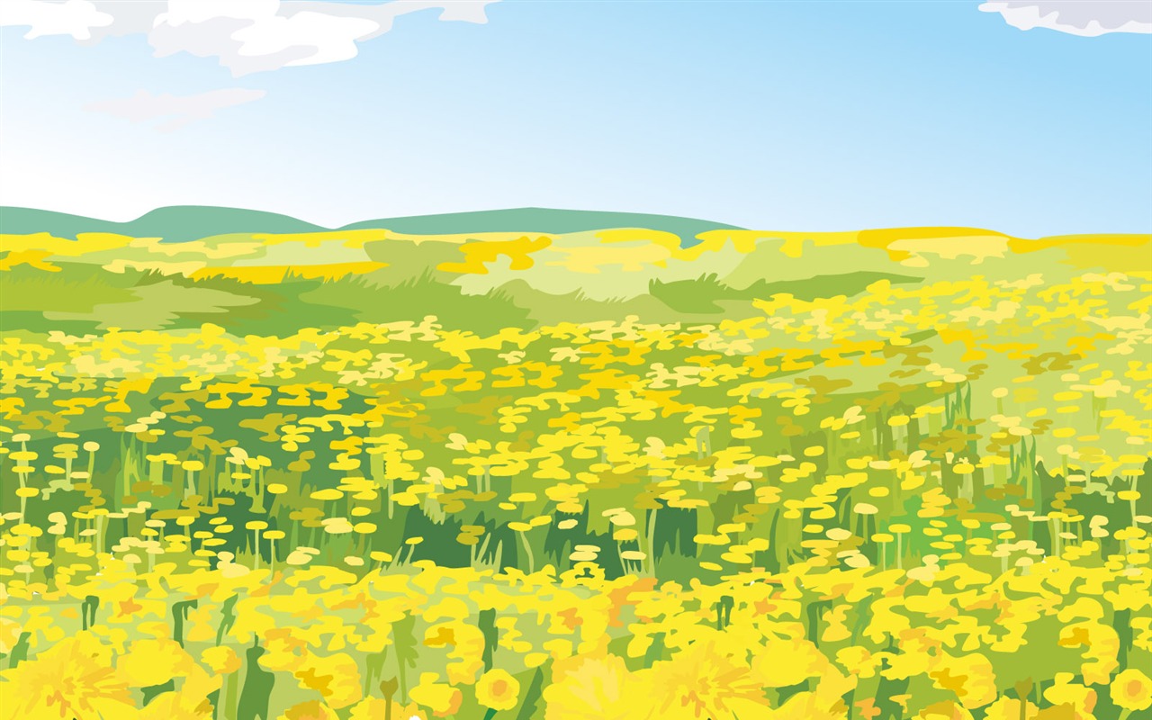 Vector Scenery Wallpapers (4) #19 - 1280x800