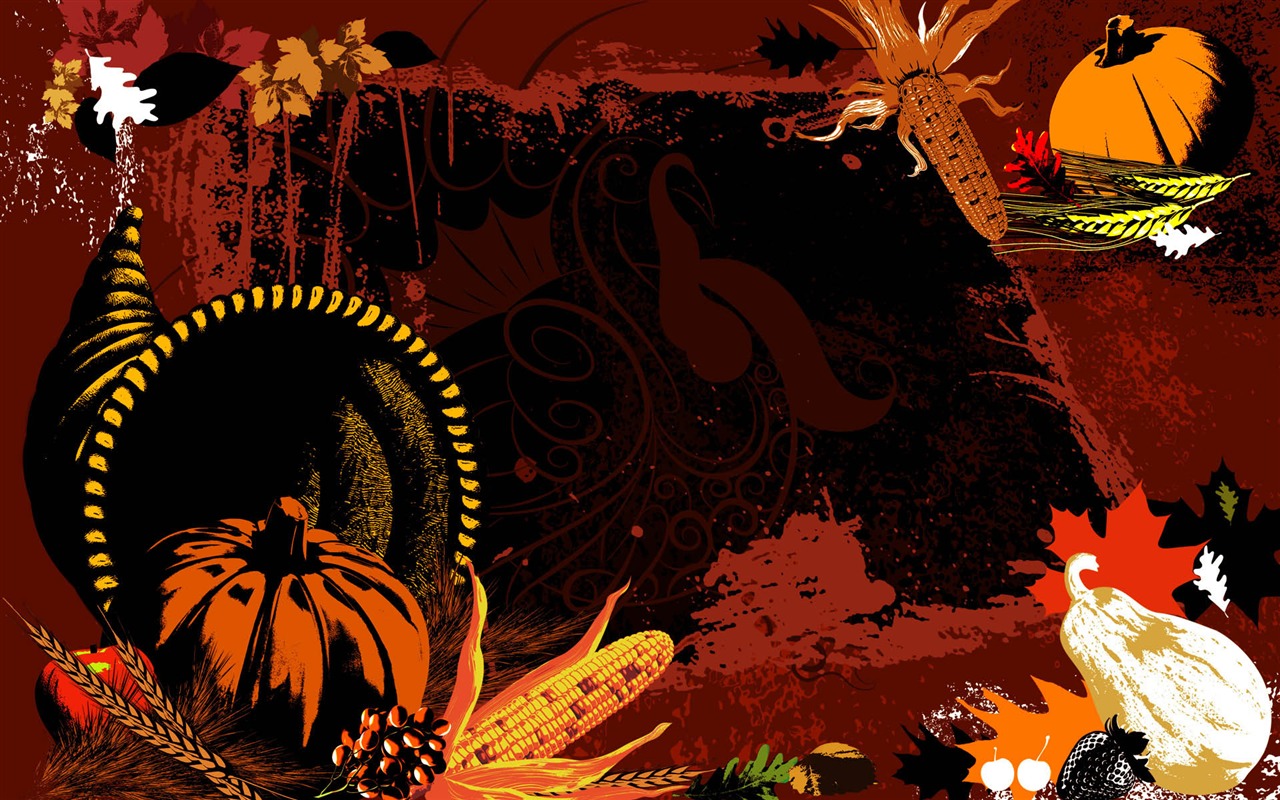 Thanksgiving theme wallpaper (3) #9 - 1280x800