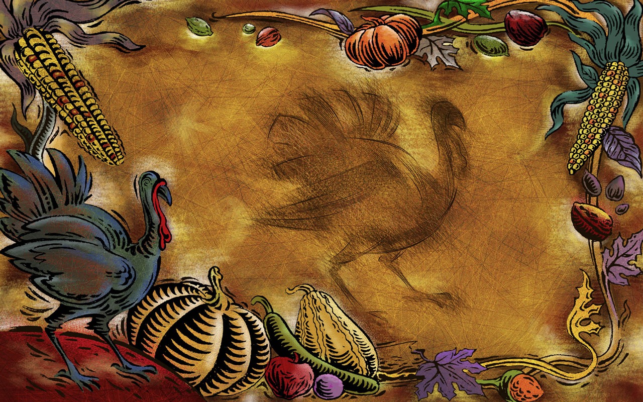 Thanksgiving theme wallpaper (3) #20 - 1280x800