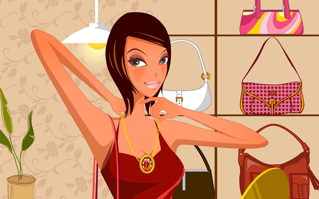 Fashion Shopping Frauen Wallpaper (2) #9 - 1280x800