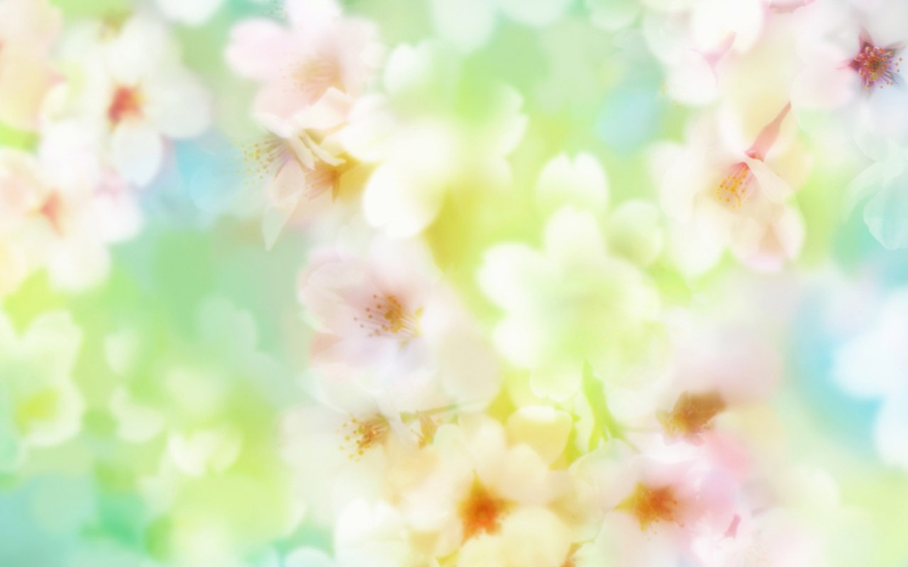 ファンタジーCGを背景の花の壁紙 #20 - 1280x800