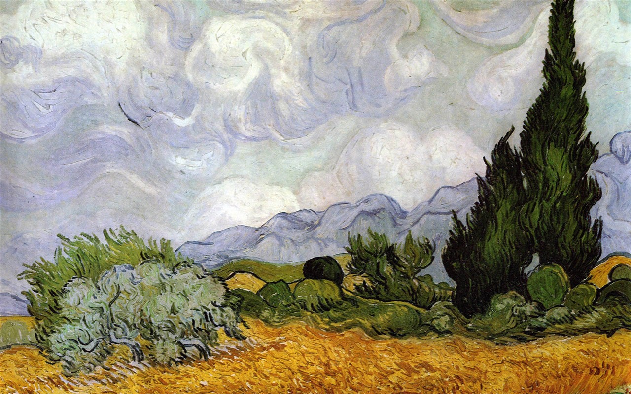 Vincent Van Gogh papier peint peinture (1) #14 - 1280x800