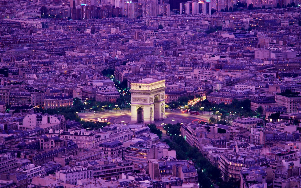 World Landschaft des Französisch Tapete #13 - 1280x800