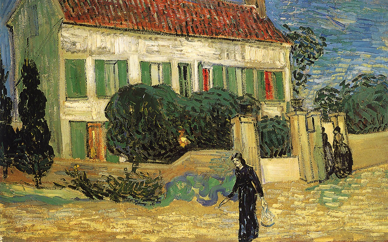 Vincent Van Gogh fondos de escritorio de la pintura (2) #7 - 1280x800