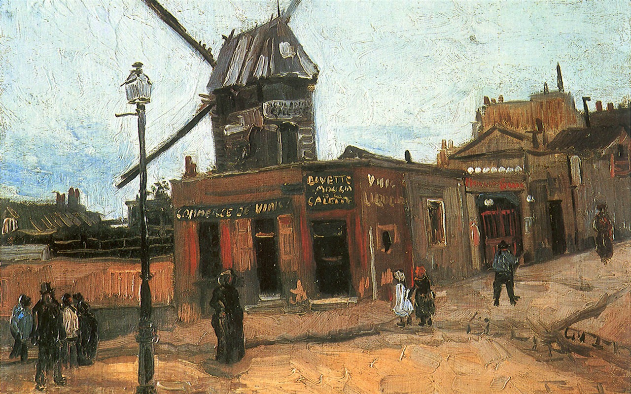 Vincent Van Gogh fondos de escritorio de la pintura (2) #8 - 1280x800